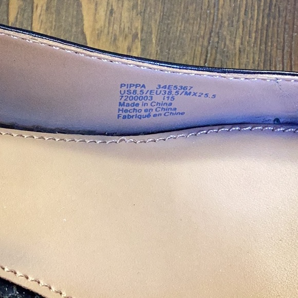 FINAL SALE PRICE Like New Calvin Klein Croc Wedges - Picture 5 of 7